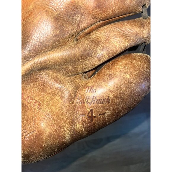Vintage Wilson A2104 & A2220 Prof. Ball Hawk Enos Baseball Gloves Left Hand - Picture 4 of 7